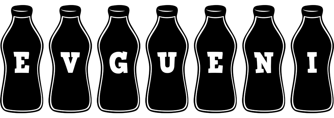 Evgueni bottle logo