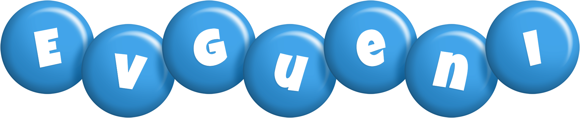 Evgueni candy-blue logo