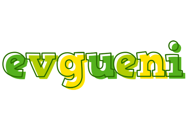 Evgueni juice logo
