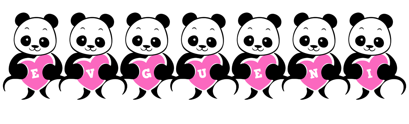 Evgueni love-panda logo