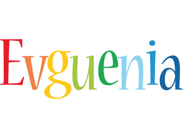 Evguenia birthday logo