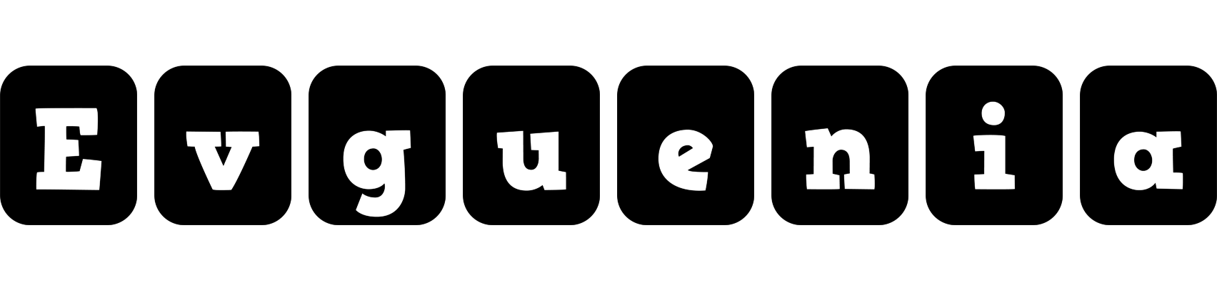 Evguenia box logo