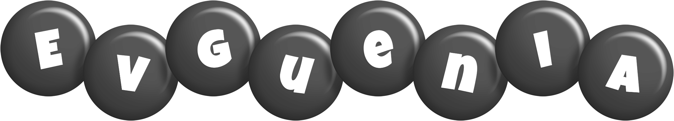 Evguenia candy-black logo