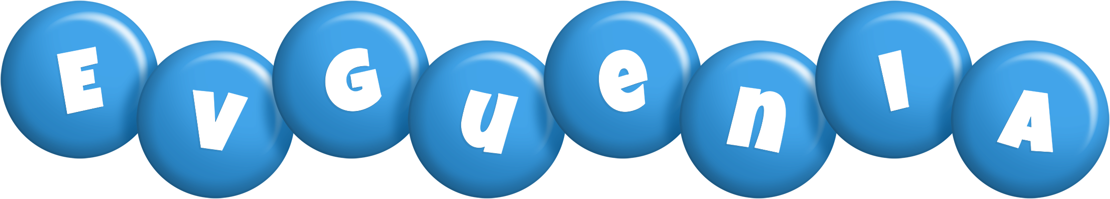 Evguenia candy-blue logo