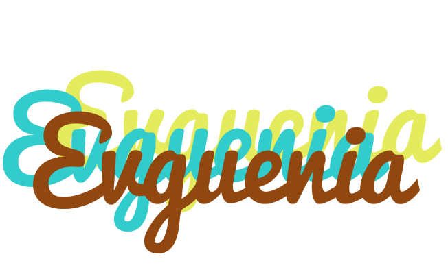 Evguenia cupcake logo