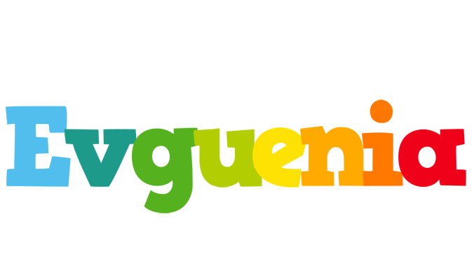 Evguenia rainbows logo