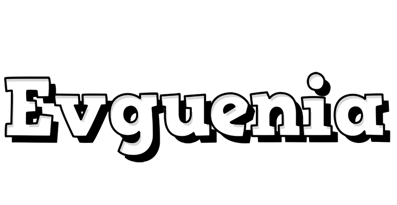 Evguenia snowing logo
