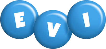 Evi candy-blue logo