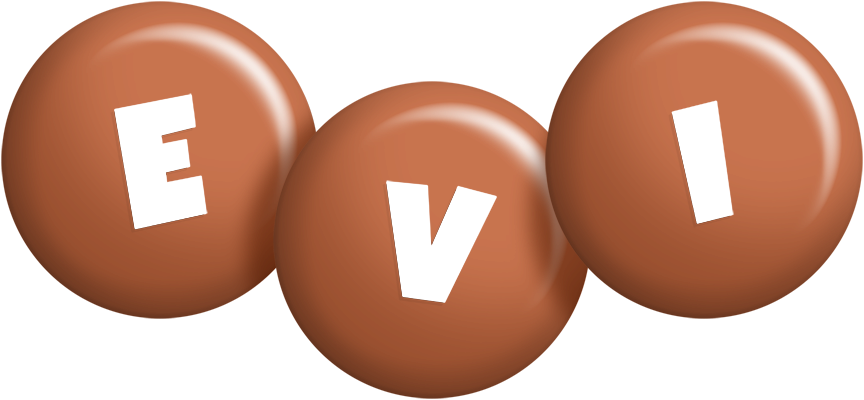 Evi candy-brown logo
