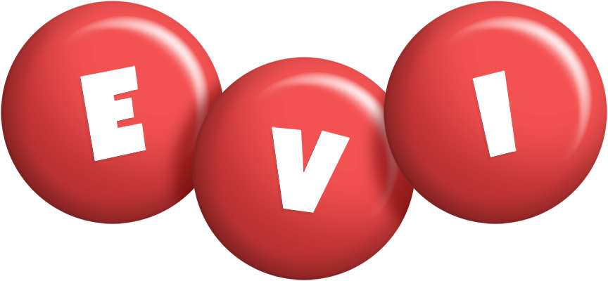 Evi candy-red logo