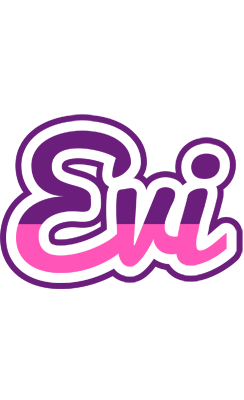 Evi cheerful logo