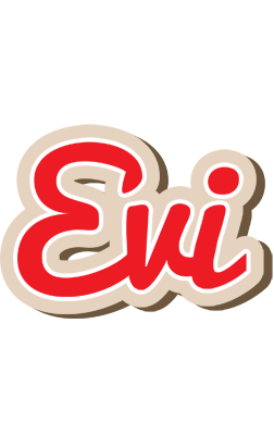 Evi chocolate logo