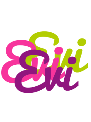 Evi flowers logo