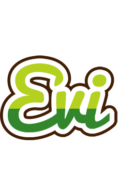 Evi golfing logo