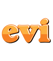 Evi orange logo
