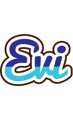 Evi raining logo
