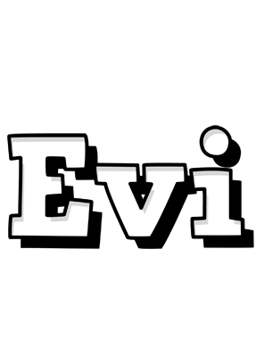 Evi snowing logo