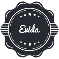 Evida badge logo