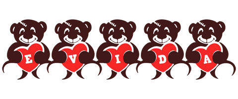 Evida bear logo