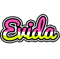 Evida candies logo