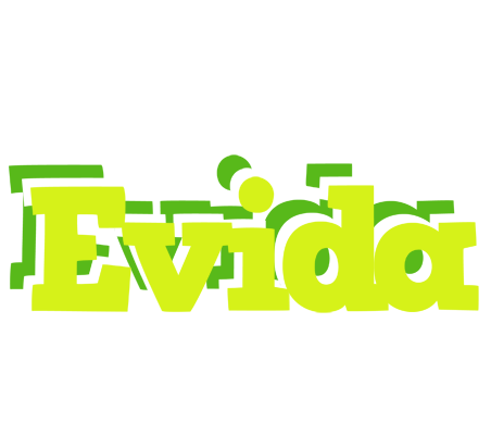Evida citrus logo