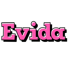 Evida girlish logo