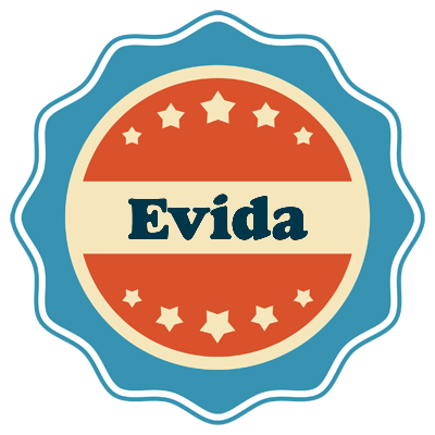 Evida labels logo