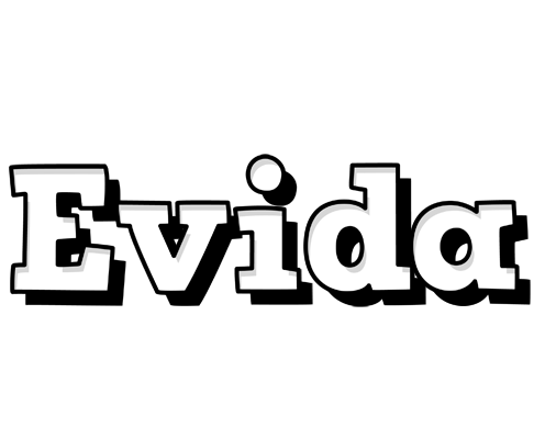 Evida snowing logo