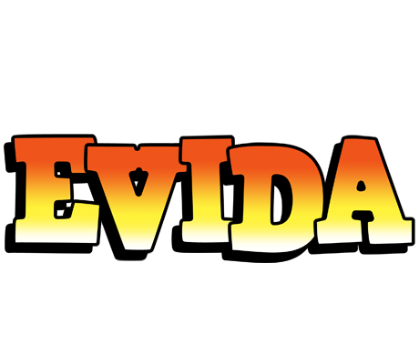 Evida sunset logo