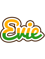 Evie banana logo