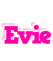 Evie dancing logo
