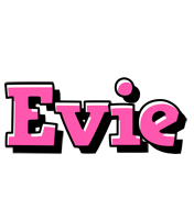 Evie girlish logo