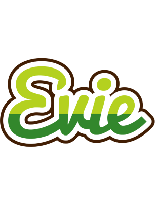 Evie golfing logo