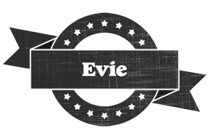 Evie grunge logo