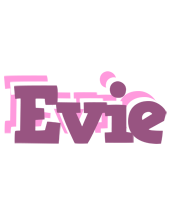 Evie relaxing logo