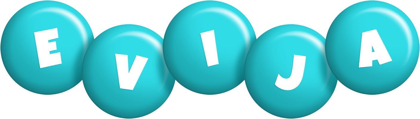 Evija candy-azur logo