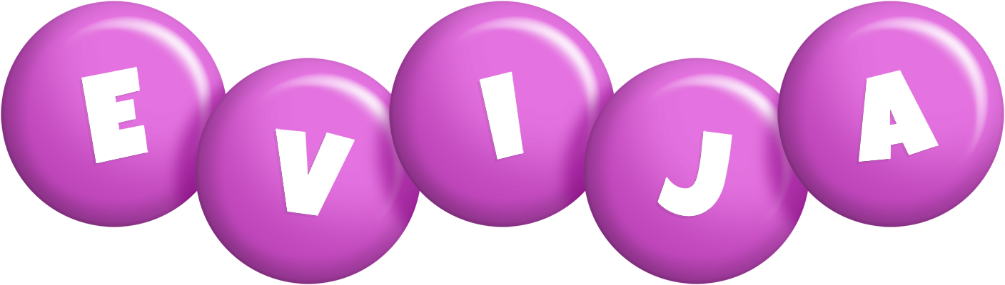 Evija candy-purple logo