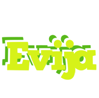 Evija citrus logo