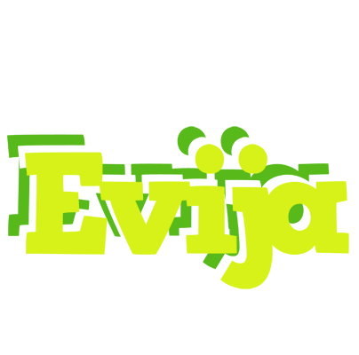 Evija citrus logo