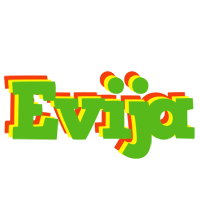 Evija crocodile logo