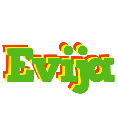 Evija crocodile logo
