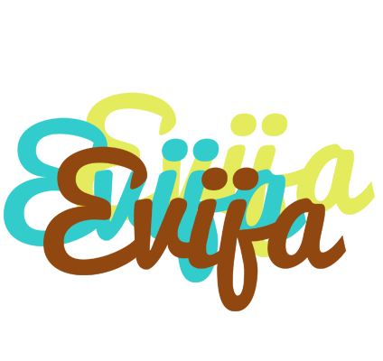 Evija cupcake logo