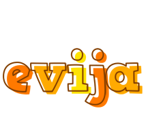 Evija desert logo