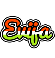 Evija exotic logo