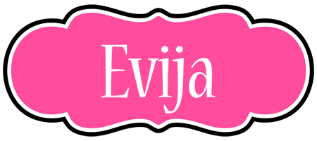 Evija invitation logo