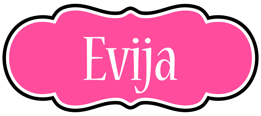 Evija invitation logo