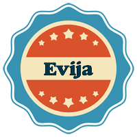 Evija labels logo