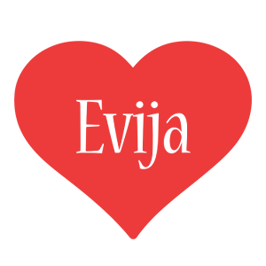 Evija love logo