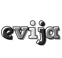 Evija night logo