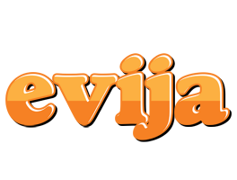 Evija orange logo